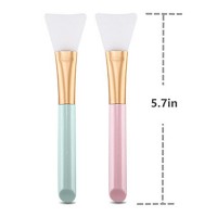 Hot Selling Silicone Face Mask Brushes Flexible Facial Mud Mask Applicator Brush